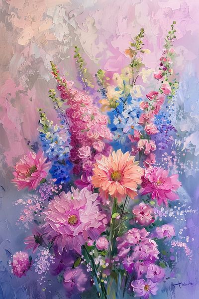 Blumen Frühling von Poster Art Shop