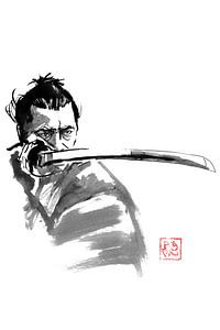 samurai auf Wache 03 von Péchane Sumie