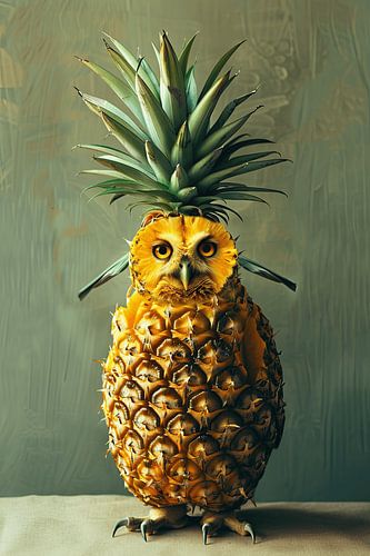Hibou ananas