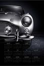 Calendar 2025 - Aston Martin DB5 by Thomas Boudewijn thumbnail