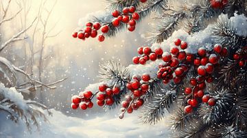 Berries | Redcurrants by Abstract Painting