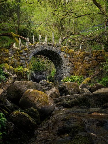 Le pont des fées, vallée de Creran sur Pascal Raymond Dorland