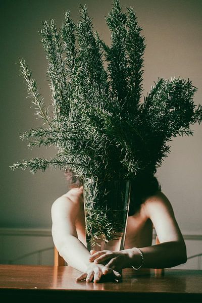 Vlada with Rosemary by Hans Dethmers