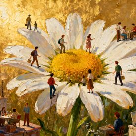 Walk on the bloom of life by Kristin M