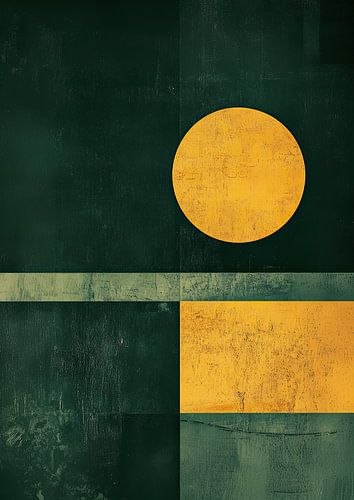 Bauhaus green yellow