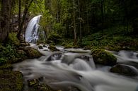 Waterval in het bos van Markus Weber thumbnail