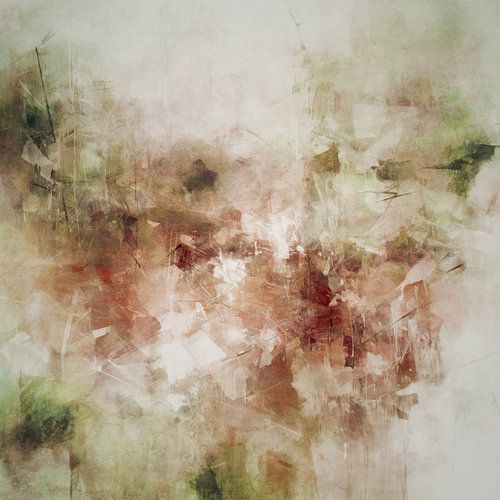 Abstract in aardekleuren 3