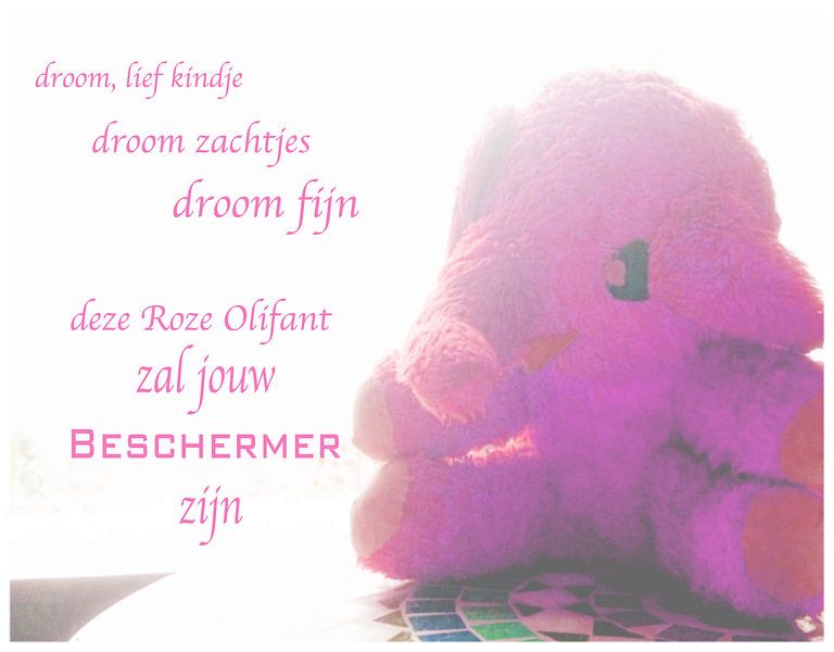 Roze olifant voor fijne dromen von Ingrid Jansen
