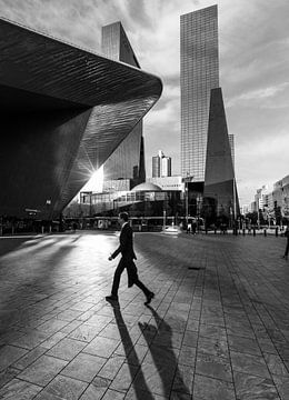 The walking man by Peter Hooijmeijer