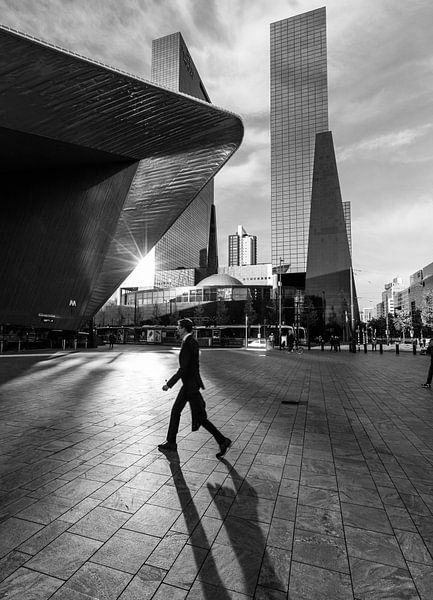 The walking man by Peter Hooijmeijer