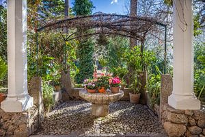 Garten Son Marroig bei Deià, Mallorca