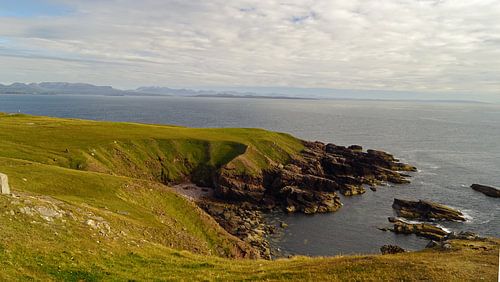 Stoer Head is een landtong ten noorden van Lochinver, Schotland.