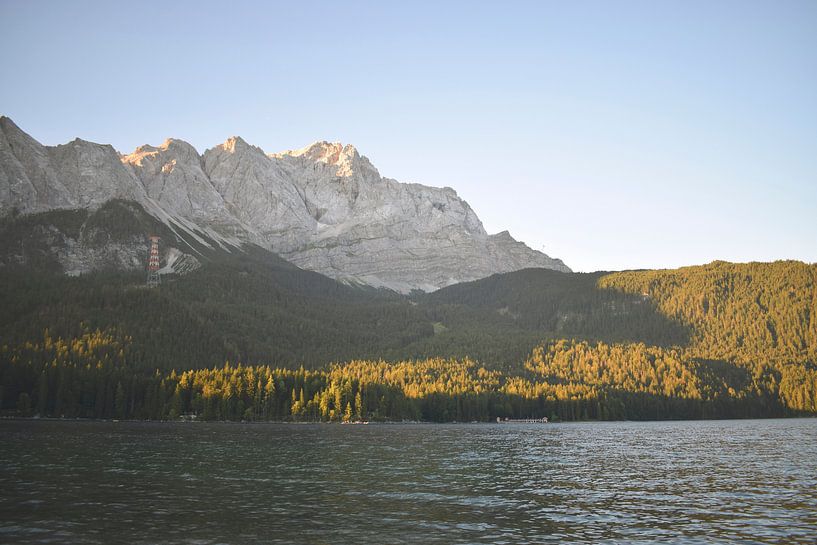 Eibsee, Zuid Duitsland van Lynn