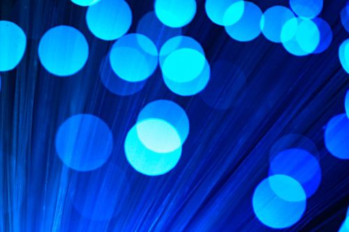 Glasvezel technologie concept