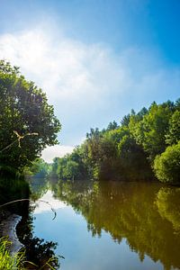 Flusslandschaft im Sommer von Günter Albers