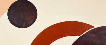 Couleurs et formes géométriques - Harmonieux sur Poster Art Shop