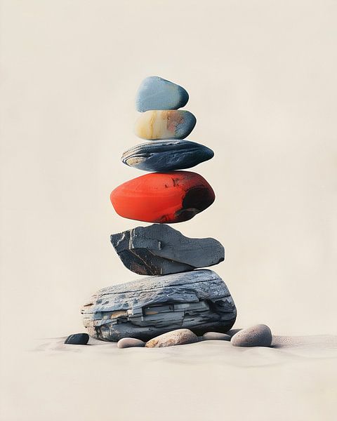 Rest &amp; Balance by But First Framing