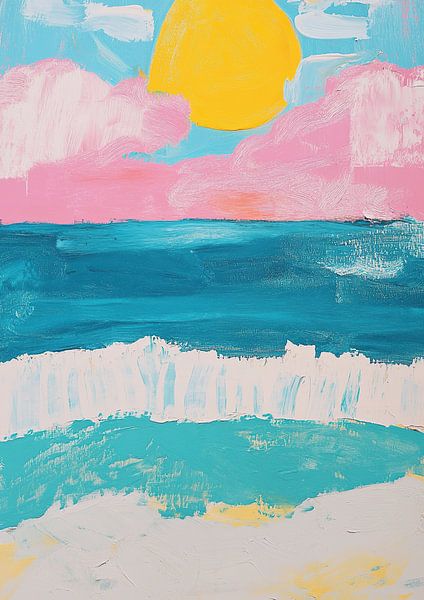 Meer Sonne Strand Horizont Himmel von Niklas Maximilian