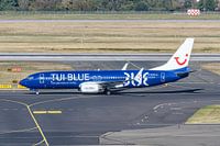 TUIfly Boeing 737-800 in TUI BLUE colour scheme.