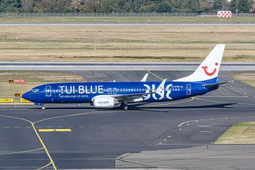 TUIfly Boeing 737-800 in TUI BLUE kleurenschema.