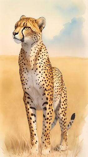 De jachtluipaard - de snelste van alle jagers