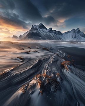 Matin de montagne en Islande sur fernlichtsicht