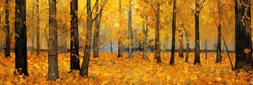 Autumn forest landscape by Whale & Sons