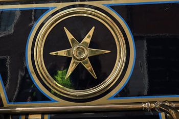 Star of a steam engine