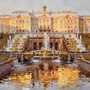 Peterhof-Palast, St. Petersburg, Russland