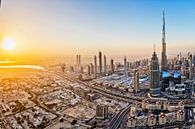 Dubai skyline van Dieter Meyrl thumbnail