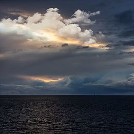 Wolken bij de Waddenzee van Smeenk Fotografie