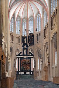 s-Hertogenbosch, St. Johanneskathedrale, Pieter Jansz Saenredam - 1646