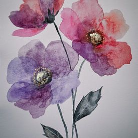 Watercolour part 239 by Tania Perneel