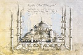 Blue Mosque, Istanbul by Theodor Decker