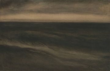 Léon Spilliaert - Black Navy (1900) van Peter Balan