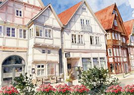 Bezaubernde Altstadt in Detmold