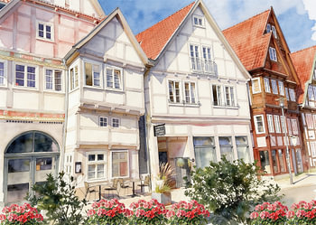 Bezaubernde Altstadt in Detmold