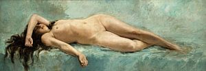 Mariano Fortuny y Madrazo, Studie über weibliche Nacktheit - 1888
