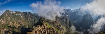 Machu Picchu am Morgen von Eddie Meijer