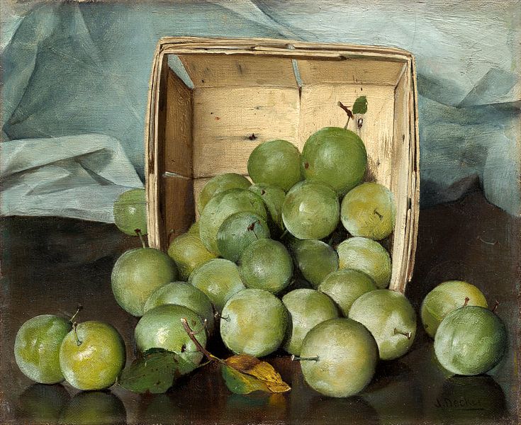 grüne Pflaumen, Joseph Decker von Liszt Collection