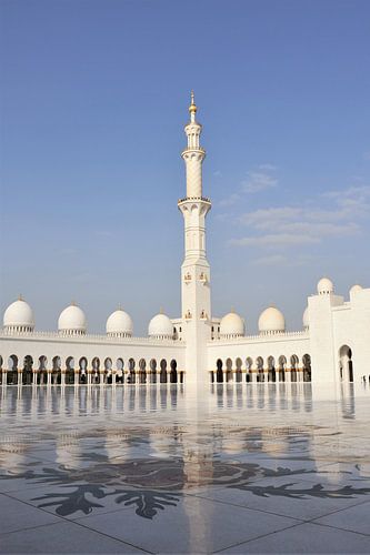Sheikh-Zayed-Moschee in Abu Dhabi