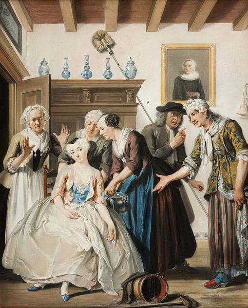 Die Entdeckung von Jan Claasz, Cornelis Troost von Meisterhafte Meister
