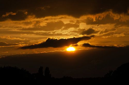 Net wel net geen zon