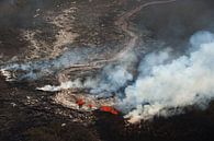 Vulkaanuitbarsting op The Big Island, Hawaii van Remke Spijkers thumbnail