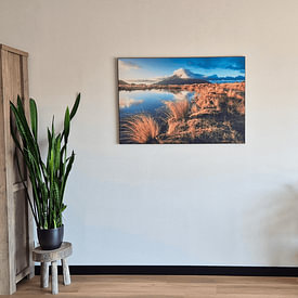 Kundenfoto: Neuseeland Mount Taranaki Sonnenaufgang von Jean Claude Castor, als ArtFrame