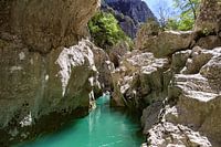 Azure blue water of the Verdon