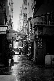 Rainy day in Shenzhen by André van Bel