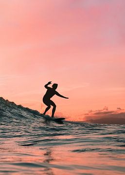 Sunset Surfer by Gal Design