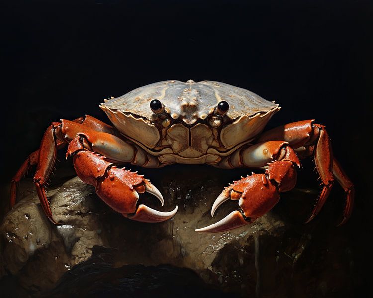 Realistic Crab by ARTEO Paintings