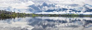 Le houblon au bord du lac sur Walter G. Allgöwer